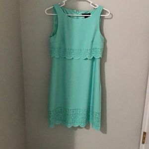 White House Black Market Sea foam Green Dress